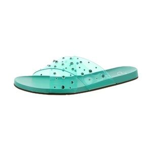 Jessica Simpson Womens Open-toe Slip-On Slide Sandals